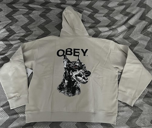 Felpa con cappuccio obey - felpa,