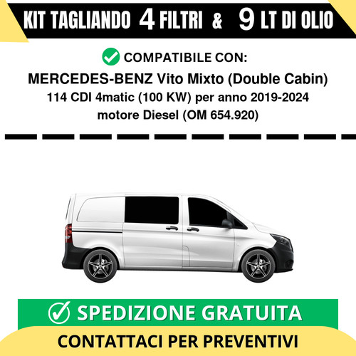 Tagliando per mercedes benz - tagliando,