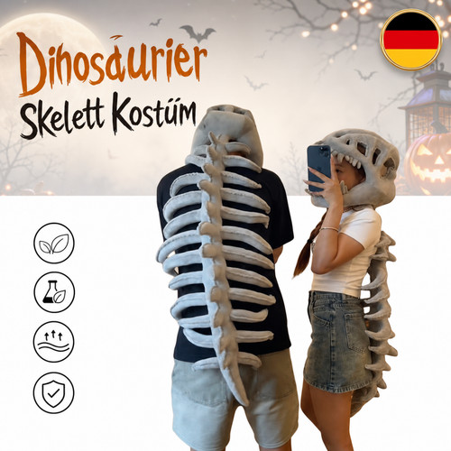 Copricapo dinosauro realistico