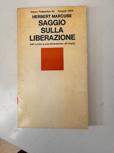 Marcuse saggio sulla - -,