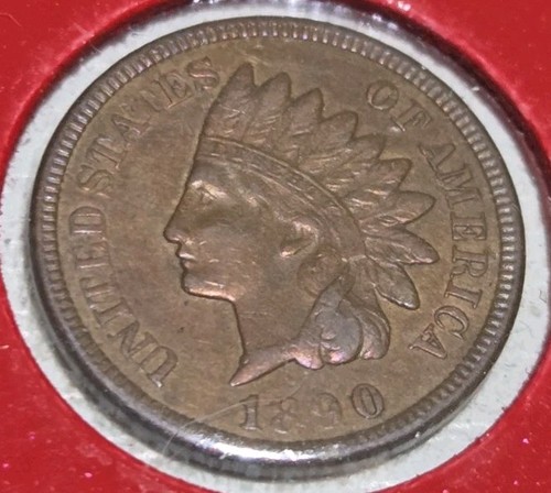 1890 testa indiana centesimo