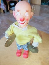 Pupazzo clown musico molla - pupazzo,