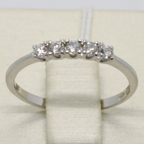 Anello oro bianco - oro,