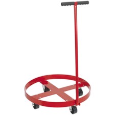 Carrello tamburo olio 205L con