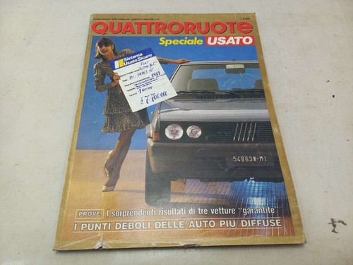 Quattroruote ottobre 1986 - quattroruote,