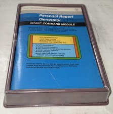 Texas Instruments Modulo di Comando Generatore di Report Personale TI-99/4A con Manuale