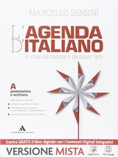 agenda di italiano (4t) +eb italiano, gramm. sup. sensini 8824744680