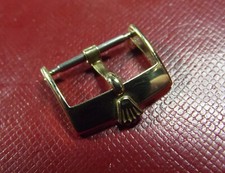 ROLEX - RARE VINTAGE '70/80 - GOLD COLOR BUCKLE - 16 mm INSIDE -SWISS MADE