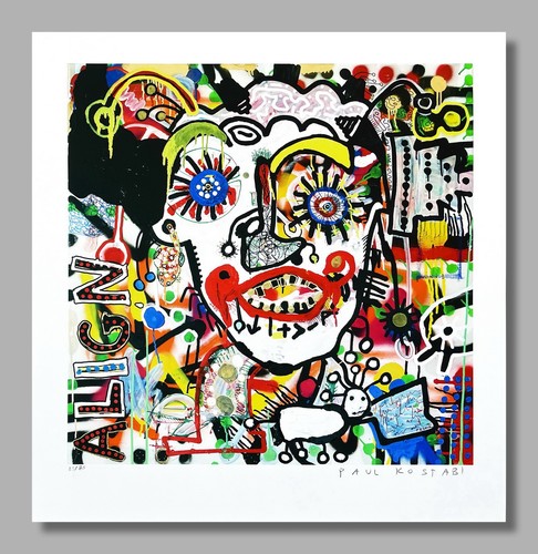 Paul kostabi align - align, ●
