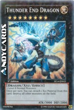 THUNDER END DRAGON • (Drago Tuono Finale) • Starfoil • SP14 EN021 • 1Ed • YUGIOH