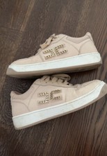 Elisabetta Franchi Sneakers Nude Con Logo