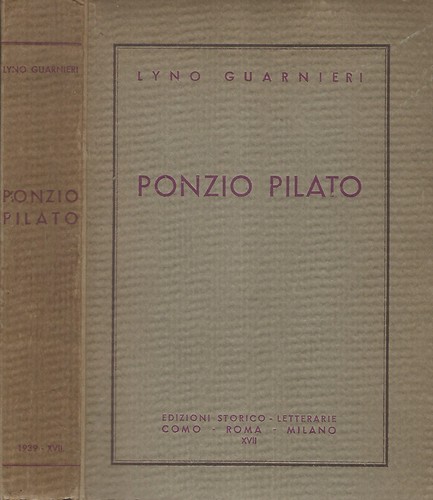 Ponzio pilato - ponzio,