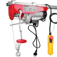 Paranco Elettrico Argano Montacarico Verricello Sollevatore Carico 125 / 250 kg