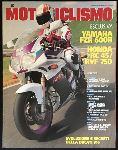 Rivista motociclismo annata - rivista,