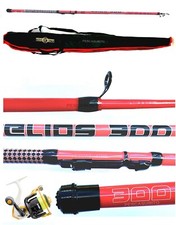 Kit Canna 3Mt Bolognese + Mulinello + Fodero Trota Lago Pesca Galleggiante