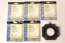 Filtri KOOD Pro 100 : n°1 Portafiltri con Anello 62mm + n°5 Filtri Kood Pro 100