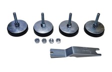 Sotto piedi Calciobalilla Garlando; Regolabili e Antiscivolo