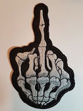 Skeleton Hand Middle Finger