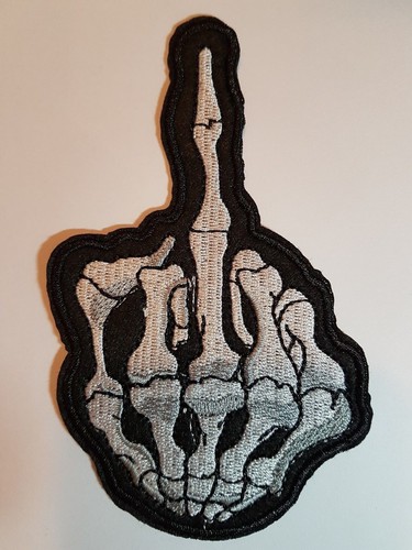 Skeleton hand middle finger - middle,