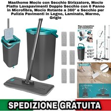Mocio con Secchio Strizzatore
