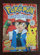 ALBUM FIGURINE POKEMON MERLIN 1999 con poster completo condizioni accettabili