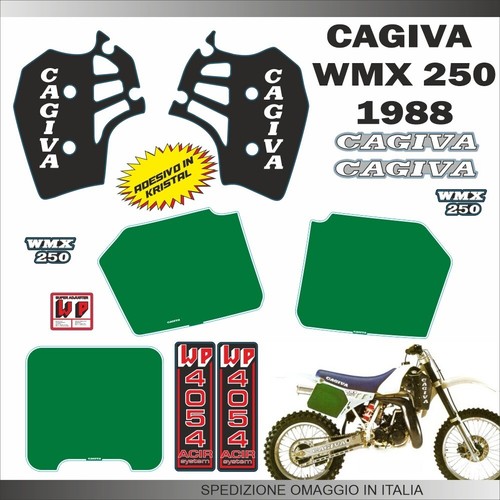 Adesivi kristal cagiva - cagiva, wmx