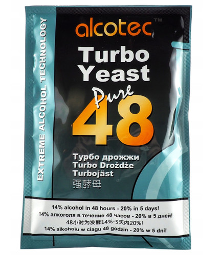 Alcotec turbo pure - pure, lievito