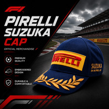 Cappellino pirelli suzuka - cappellino, f1