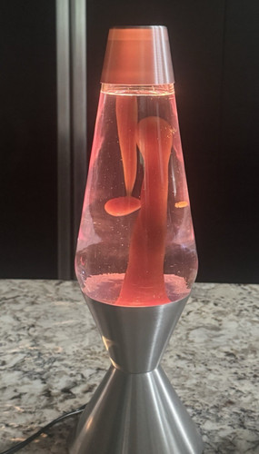 Lampada lava stile retrò - ,