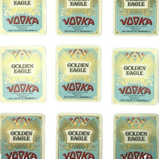 Golden Eagle Vodka 9 etichette