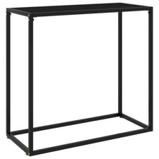 Tavolo Consolle Nero 80x35x75