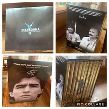 Collezione Completa DVD DIEGO ARMANDO MARADONA Non Sarò Mai Un Uomo Comune