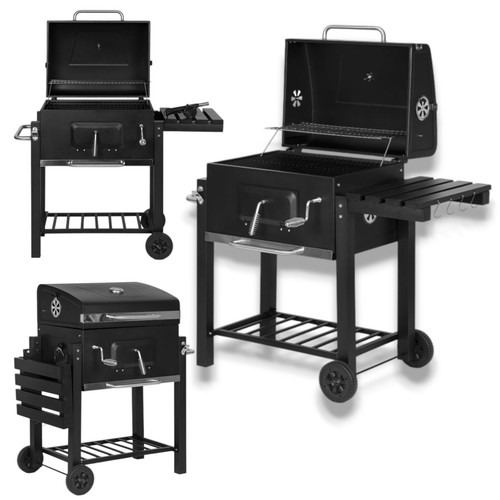 Barbecue carbone metallo - a,