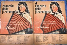 IL CONCERTO DELLA FISARMONICA - 20 Pezzi - G. Olivieri- Edizioni Maurri