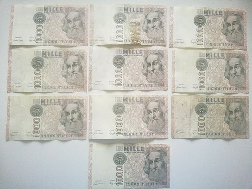 Banconote lire mille - banconote,