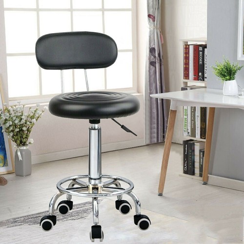 Sgabello girevole nero altezza - girevole,
