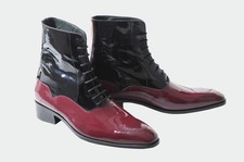 Stivali Uomo Bicolore Pelle