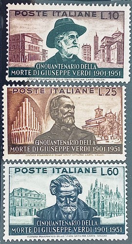 Repubblica 1951 giuseppe verdi - 1951,