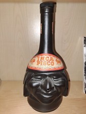 Bottiglia decorativa vintage Inca Pisco