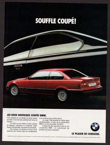 1992 bmw 325is original print - 1992,