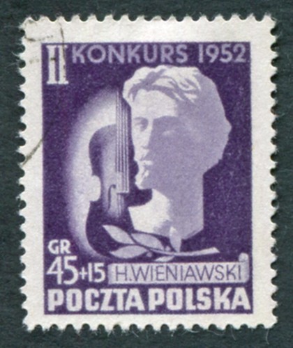 Polonia 1952 45g - 1952, viola