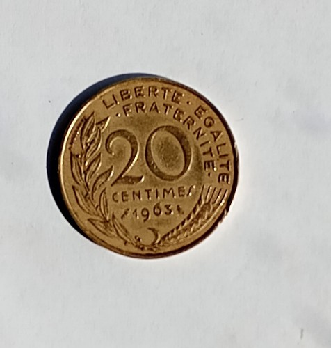 Piece centimes de - piece, 20