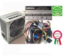 ALIMENTATORE MODULARE  PC   FISSO  ATX 600W  KRAUN  P600ATX
