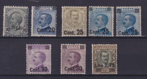 1924 francobolli michetti - francobolli,