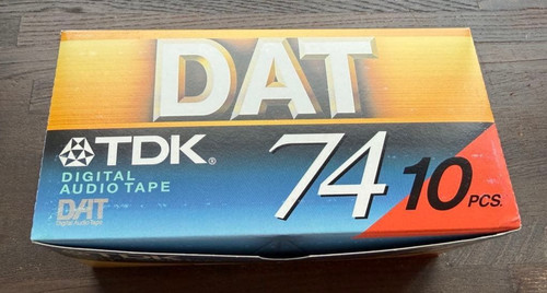 Nuovo tdk dat 74 nastro - 74,