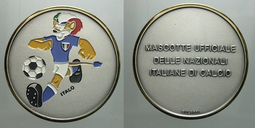 Medaglia mascotte italo - medaglia,