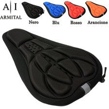 Cuscino Gel Sella Bici MTB Ciclismo Antiscivolo Ergonomico Traspirante Universal