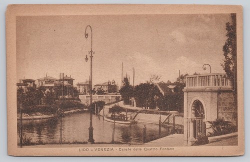 Cartolina venezia italia - cartolina,