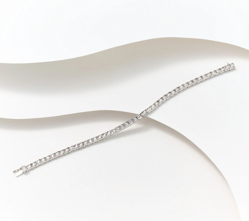 Bracciale tennis qvc fire - bracciale,