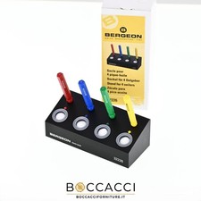BERGEON Ref: 32226 Set con Supporto 4 Oliatori Attrezzatura da Orologiaio (NU...